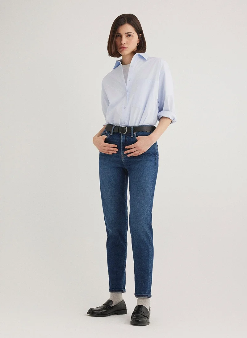 MAVI Cindy Dark Gold Shape Jean Pants